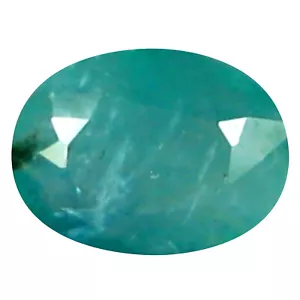 0.19 ct Magnificent Oval Shape (5 x 4 mm) Bluish Green Grandidierite Gemstone - Picture 1 of 1