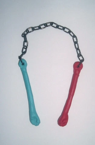 ThunderCats - PANTHRO Nunchucks - Original Style - Hand Made Toy Weapon - Black Cover