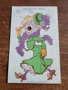 Watch My Nose, Color Barometer Series 1913 Postmark, Novelty Comic Postcard - Picture 1 of 2