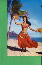 Hawaii Postkarte Gebraucht 1959 Honolulu Hula Tänzer P869