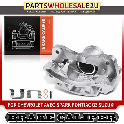 Pinza de freno delantera derecha con soporte para Chevrolet Aveo Pontiac G3 Wave Suzuki Foto 1 de 4