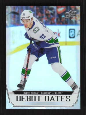Vasily Podkolzin  2022-23 Upper Deck  Debut Dates Vancouver Canucks #DD-2 - Image 1 of 2