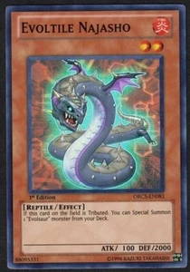 Yugioh Evoltile Najasho ORCS-EN083 Super Rare 1st Ed - MP - Bild 1 von 2