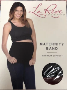 La Reve The Dream Wear maximale Unterstützung nahtlos schwarz Umstandsband Größe Large - Bild 1 von 2