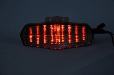 Luz Trasera LED Transparente Secuencial Integrado Intermitente DUCATI 02-07 Multistrada Foto 1 de 4