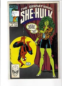 Sensational She-Hulk #3 Comic Book 1989 Spider-Man Marvel - Picture 1 of 1
