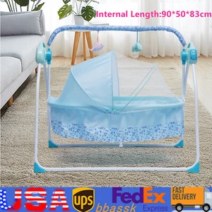 Cuna de bebé portátil para dormir guardería infantil cama cuna para dormir NUEVO - Imagen 1 de 12