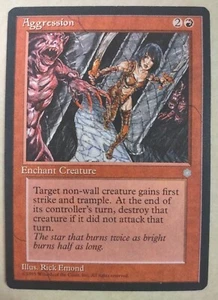 Magic The Gathering Magic The Gathering "Agresión" Edad de Hielo ¡ENVÍO GRATUITO!! - Imagen 1 de 2