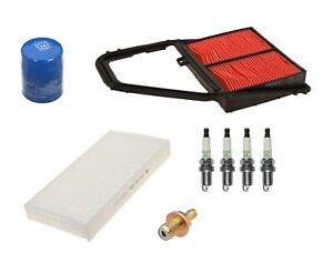 🔥OEM Filters & 4 Spark Plugs Tune Up Kit For Honda Civic 1.7L L4 2001-2005🔥