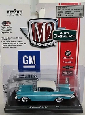 M2 1/64 1957 CHEVROLET BEL AIR! AUTO DRIVERS R39 HARDTOP  '57 CHEVY - Image 1 of 4