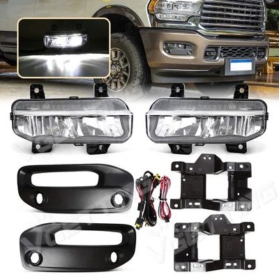 Kit de biseles de interruptor de cables de luz antiniebla LED RAM 2500 3500 2019-2023 DIESTRO Foto 1 de 4