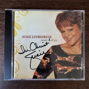 SUSIE LUCHSINGER - COUNT IT ALL JOY (CD)  2005!!!  SIGNED!!!  NEW HAVEN / 8053-2 - Picture 1 of 3