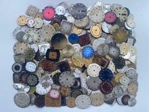Lotto di 315 grammi quadranti orologi donna usati per Steampunk Art fai da te №18 - Foto 1 di 8