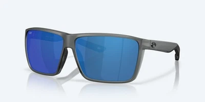 Costa Del Mar Rincon II Matte Smoke/Blue Mirror 580P Polarized Men's Sunglasses - Image 1 of 4