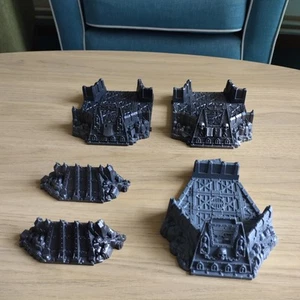 Warhammer 40k Wall of Martyrs Imperial Defence Emplacement SEE PHOTOS/DESCRIPTIO - Picture 1 of 10