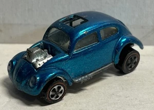 1967 HOT WHEELS REDLINE CUSTOM Aqua Volkswagen Sweet Car! W/ White Interior VW - Picture 1 of 5