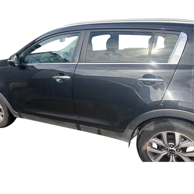 DOOR KIA SPORTAGE MK3 PASSENGER REAR LEFT IN BLACK E6 2016 - Image 1 of 4