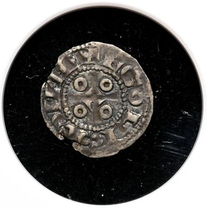 FRANCE, Angouleme. Anonymous (Louis IV), 1000-1200. Silver Obol, NGC XF40 - Picture 1 of 4