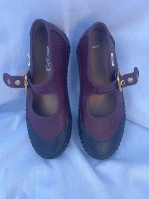 Raro VANS Mary Jane Borgoña Talla Mujer 7 Foto 1 de 4