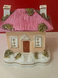 Antikes Staffordshire Porzellan Landhaus - Bild 1 von 5