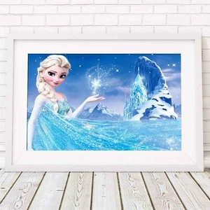 FROZEN - Disney Pixar Poster Picture Print Sizes A5 to A0 **FREE DELIVERY** - Foto 1 di 14
