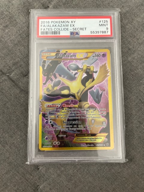 Alakazam EX 2016 XY: Fates Collide Holo #125/124 Price Guide - Sports Card  Investor