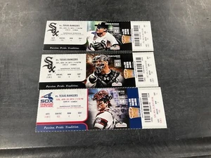STUB DE BOLETO WHITE SOX 2013 8/23/13-8/24/13-8/25/13 VS RANGERS - Imagen 1 de 4