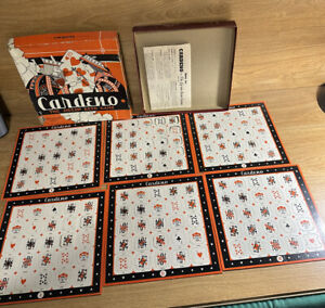 Cardeno The Jigsaw Keno Game Cadaco Ellis_1942 Board Game