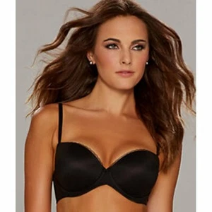 Calvin Klein Everyday Balconette Convertible Push-Up Bra Black 34 C - Picture 1 of 2
