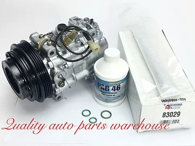 Remanufactured AC Compressor + new Desiccant Bag For 01-03 Mazda Miata w/ Wrty. - Image 1 of 4