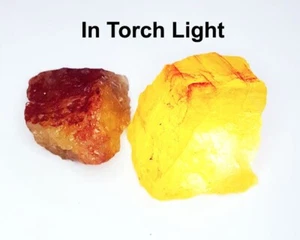 Loose Gemstone Natural Yellow Beryl Pair Rough 271.32 Ct Untreated Beryl Rough - Picture 1 of 9