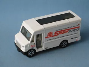 Matchbox Express Delivery Courier Van Blanco Speedy X-Press en BP - Imagen 1 de 3