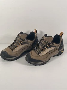 Merrell Pulse II Kangaroo Boa Gray Low Top Hiking Boots Shoes Vibram Womens 9 - Picture 1 of 12