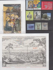 Slowakei 2021 postfrisch Jahrgangssatz 28 Marken + 2 Blocks - Bild 1 von 2