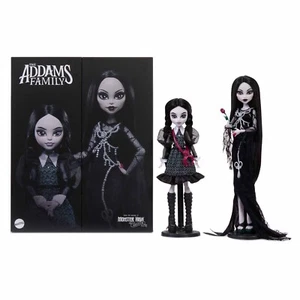 Monster High Skullector Addams Family Morticia & Wednesday Doll Two-Pack PRESALE