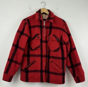 Vintage 60er Jahre Sheraton Sportswear Jagdjacke Wolle kariert - Bild 1 von 16