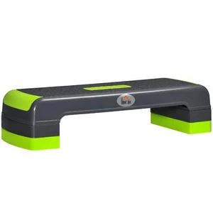 DecHome Step Fitness Aerobica Altezza Regolabile 10-15-20cm Verde/Grigio GNA843F - Foto 1 di 5