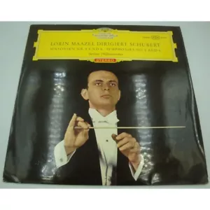 Lorin Maazel/Berliner - Symphonies 5 et 6 - Schubert LP 1961 DG 138685 SLPM - Imagen 1 de 4