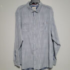Tommy Bahama Shirt XL Island Crafted Mens Button Up Long Sleeve Beach Casual