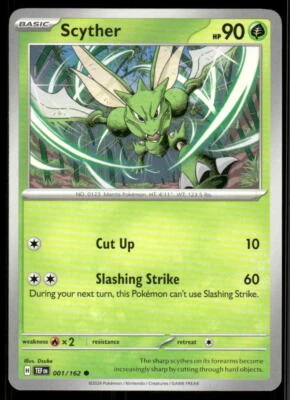 SV05: Temporal Forces #001/162 Scyther - Image 1 of 2