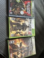 Gears of War BUNDLE‼️. Gears Of War 1, 2 & 3.    GoW 1 In Sealed Condition.‼️OBO