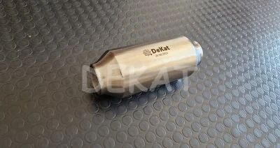 MINI SILENZIATORE AUTO UNIVERSALE ACCIAIO INOX DIAMETRO Ø 63.5 MM LUNGHEZZA 250 - Immagine 1 di 4