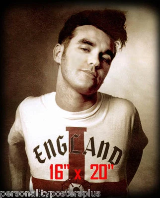 Morrissey~Hair Salon~Poster~Barber~Photo~Rockabilly~Stylist~Smiths~16" x 20"