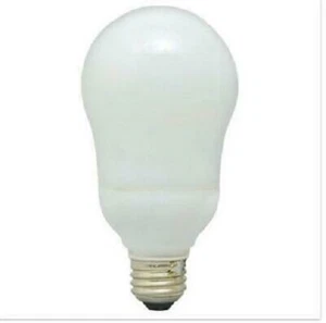 GE Compact Fluorescent Bulb Mini A Line 20 Watts 1100 Lumens 1233965 - Picture 1 of 2