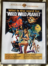 WILD WILD PLANET Region 4 DVD Warner Archive VGC Free Postage