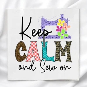 Sewing Design Fabric Panel for Quilting Crafting Sewing Quilt Block SD749610 - Picture 1 of 2