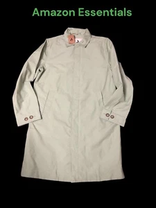 Amazon Essentials Cappotto Uomo (Unisex) Vestibilità Larga Idrorepellente Verde Salvia Piccolo - Foto 1 di 7
