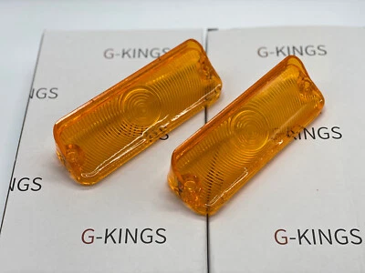 Chevrolet Impala 1964 luz de estacionamiento lámpara lente par ámbar oferta limitada Foto 1 de 4