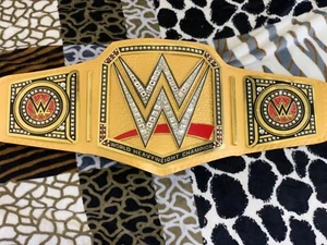 World Heavyweight Championship Wrestling Replica Title Belt BRASS Adult size - Picture 1 of 6