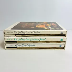 3 x Time-Life Foods of the World Brittish Isles, Carribbean Islands, French Cook - Picture 1 of 12